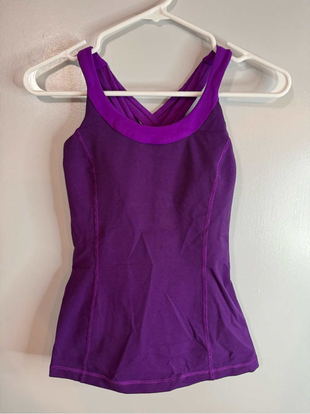 Lululemon Athletica Purple Activewear Yoga Tank Top Size 4